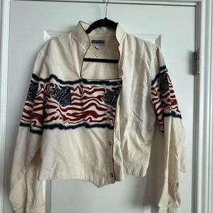 Panhandle Slim Cream Western Shirt